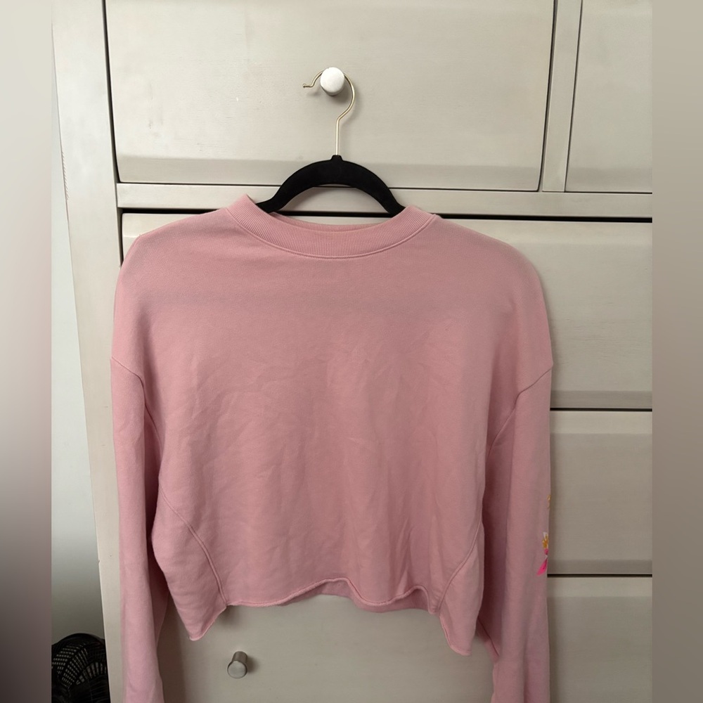 PINK Victoria's Secret Soft Pink Sweatshirt - Picture 2 of 3